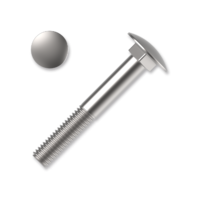  Šroub vratový M5x45 ZB DIN 603 4.8