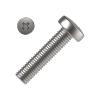 Šroub s půlk. hlavou M6x70 mm ZB PH, DIN 7985 4.8