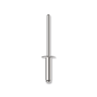  Nýt trhací AlSt 6 x 10 mm, DIN 7337, plochá hlava