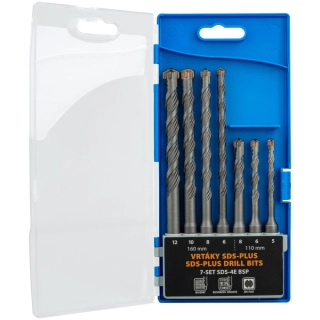 Sada vrtáků SDS plus, 7dílná 5-12mm Narex